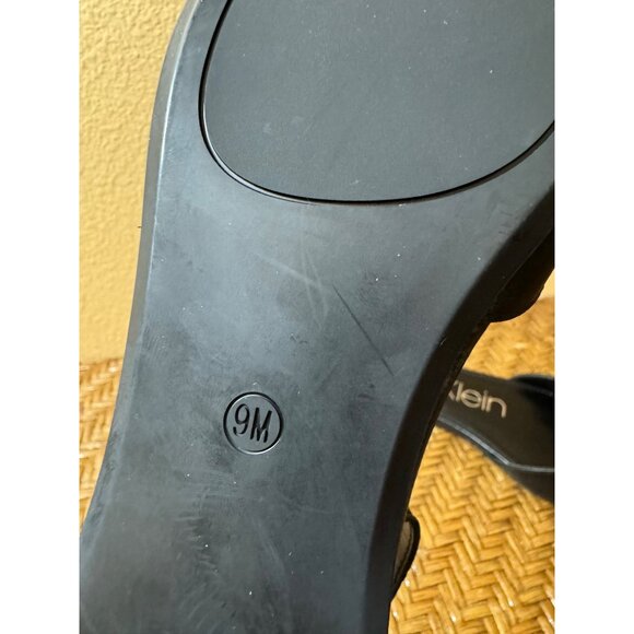 Calvin Klein Odel 12 Womens Pointed Toe Black Flats 9M NEW - Picture 6 of 11